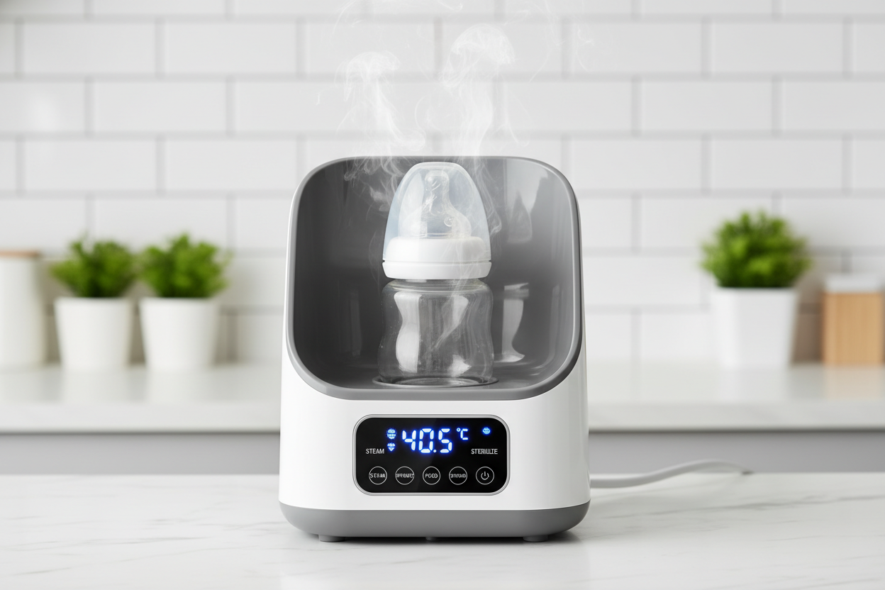 Baby Bottle Warmer, 6-In-1 Baby Milk Warmer with Smart Temperature Control, Breastmilk W