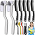 11Pcs Crevice Cleaning Brush Set, Hard Bristle Cleaning Supplies for Kitchen,...