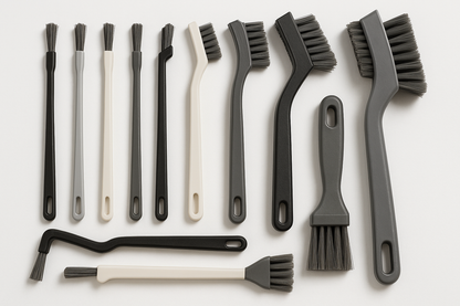 11Pcs Crevice Cleaning Brush Set, Hard Bristle Cleaning Supplies for Kitchen