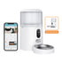 Purechew Sight Double Automatic Pet Feeder HD Camera Feeder with Double Bowls for Cats and Dogs