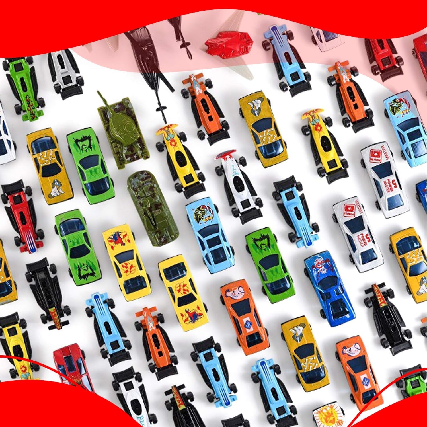 3 Bath Bombs for Kids with Big Cars inside - Surprise Bath Bombs with Collectible Cars Toys inside | Cars, Trucks, Airplane | Gift for Toddlers, Girls, Boys, Teens - Handmade in the USA