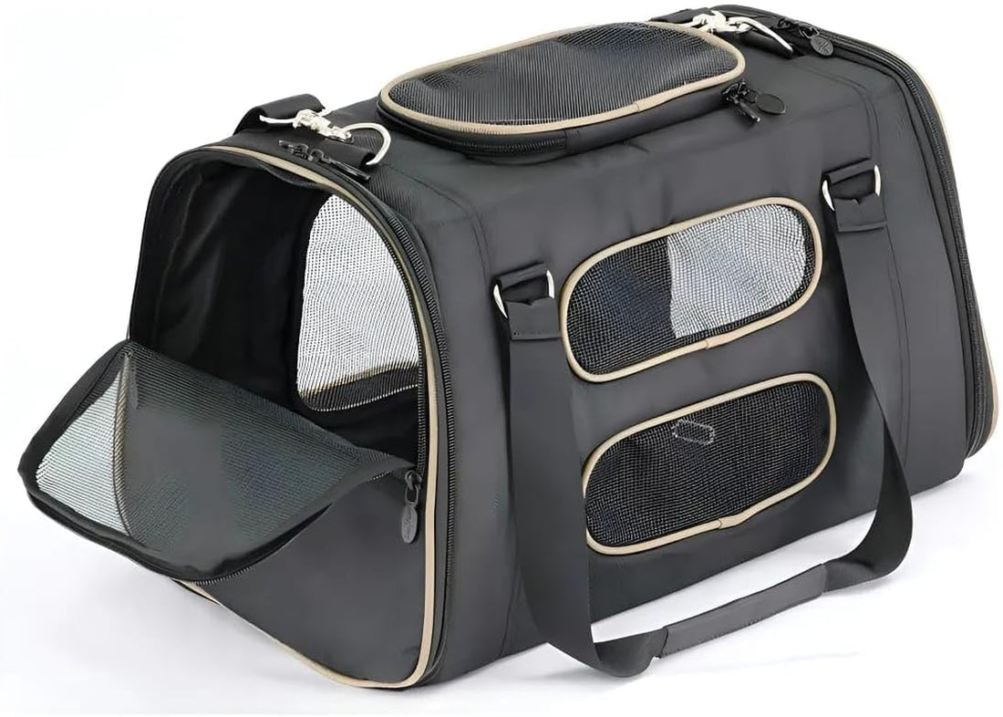 Commuter Pet Carrier &amp; Car Seat Black