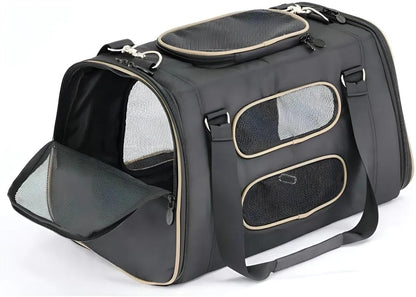 Commuter Pet Carrier &amp; Car Seat Black