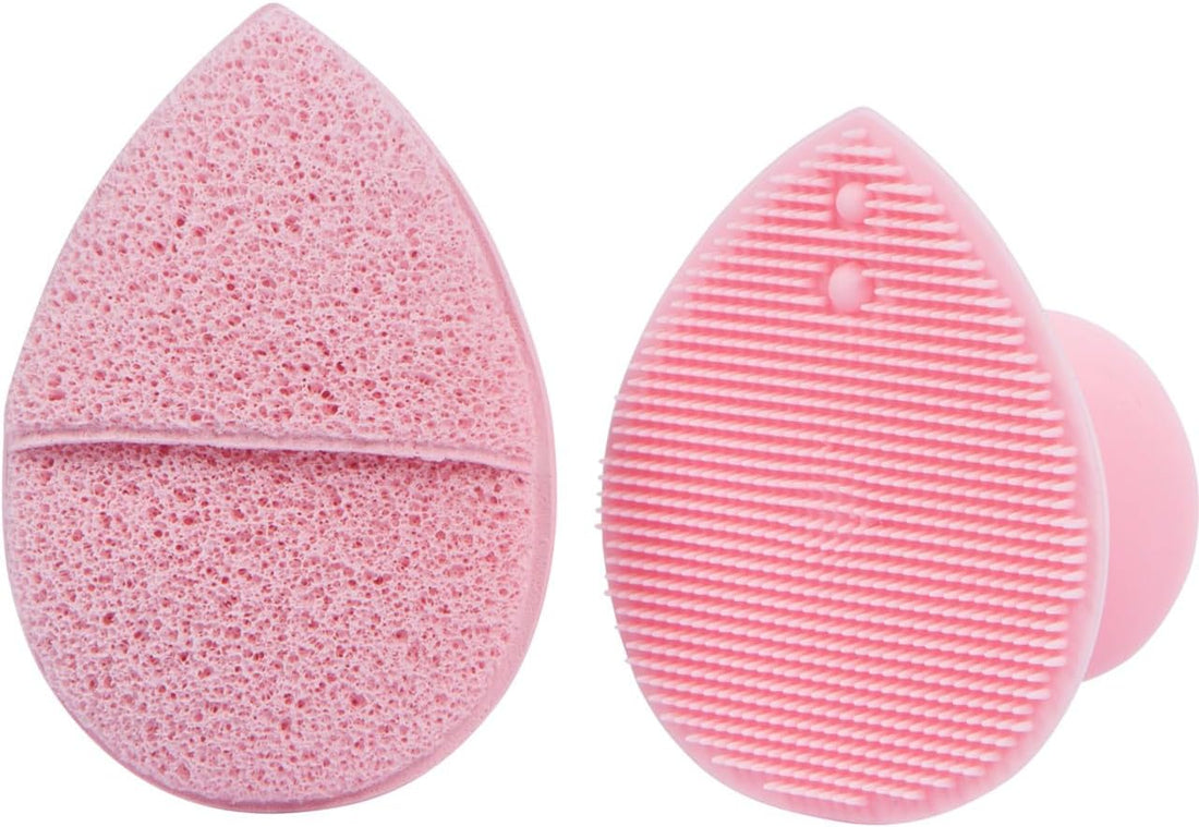 FACIAL EXFOLIATORS DUO (PINK)