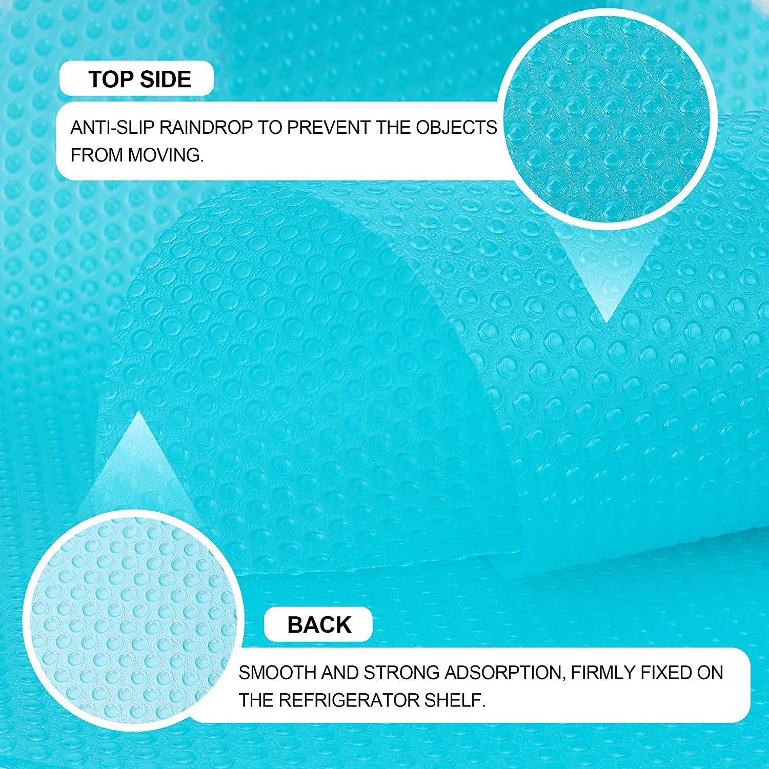 16 Pcs Refrigerator Liners Mats Washable, Refrigerator Mats Liner Waterproof Oilproof,  Fridge Liners for Shelves, Cover Pads for Freezer Glass Shelf Cupboard Cabinet Drawer (4 Color Mixed)