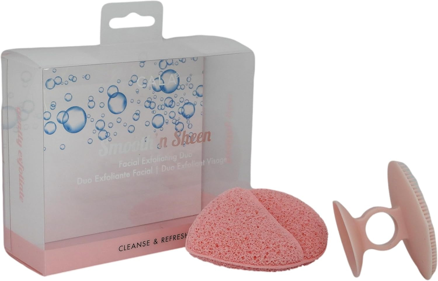 FACIAL EXFOLIATORS DUO (PINK)