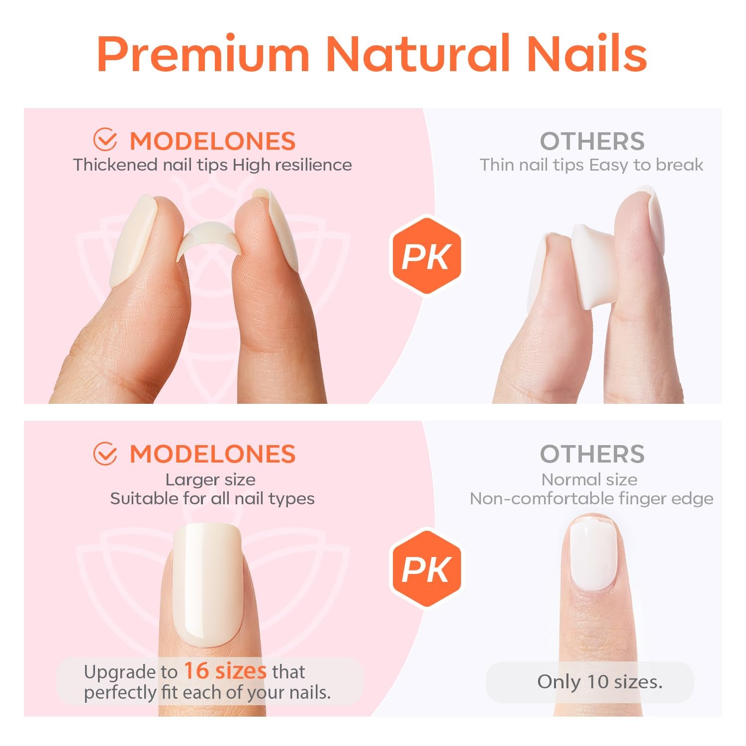 Green Press on Nails, Spring Easter Short Square Fake Nails, Summer Spring Reusable Nail Kit with Nail Glue Adhesive Tabs Mini Nail File, Nails Press Ons 32Pcs16 Sizes, Women Girl Gift