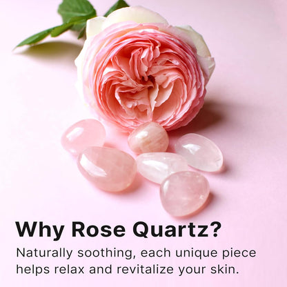 Rose Quartz Face Roller - Relaxation Gifts for Women, Skin Care Tools for Fine Lines and Wrinkles, Teenage Girl Gifts, Beauty Gift Ideas, Face Massager Tools, Facial Tool, Self Care Gift for Women