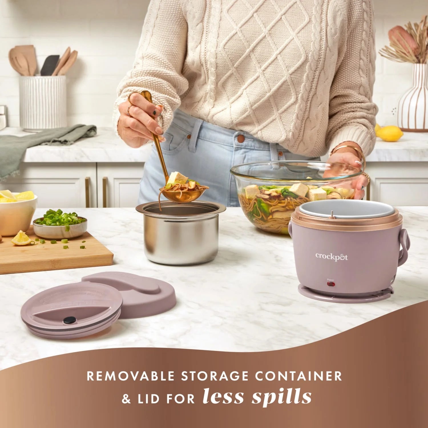 Lunch Crock Food Warmer 20 Oz, Sphinx Pink