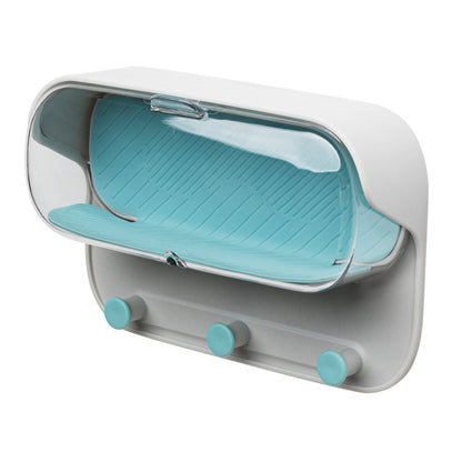 Bathroom Wall Holder Washroom Glasses Storage Box