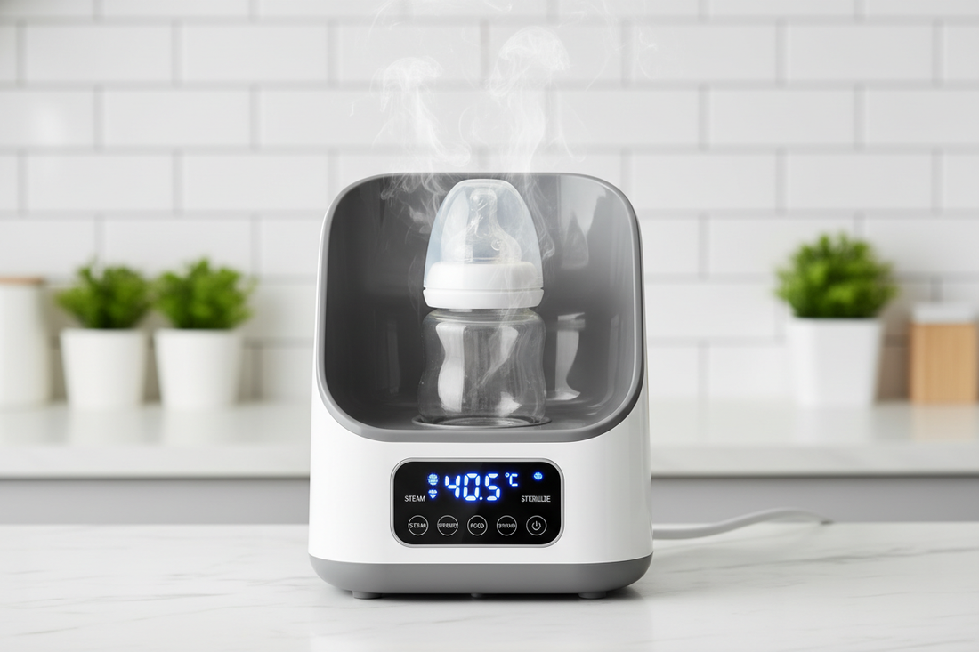 Baby Bottle Warmer, 6-In-1 Baby Milk Warmer with Smart Temperature Control, Breastmilk W