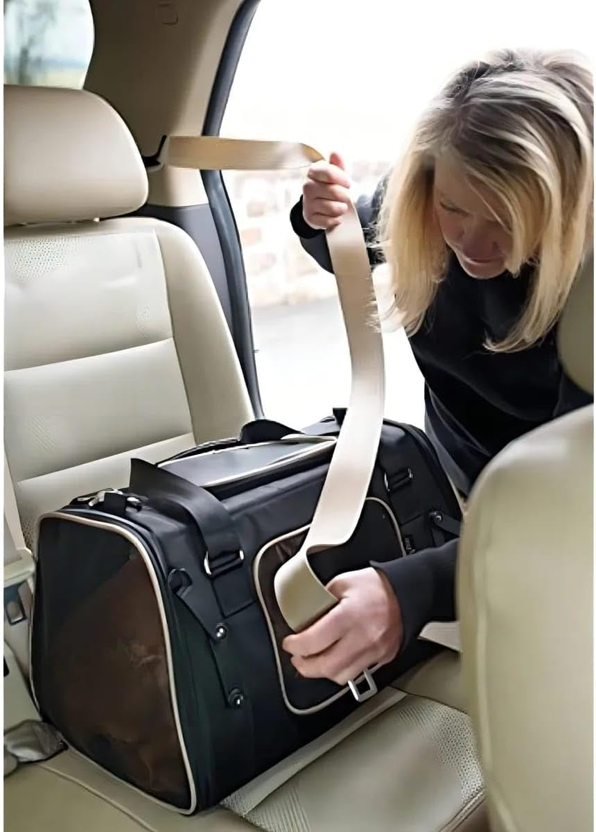 Commuter Pet Carrier &amp; Car Seat Black