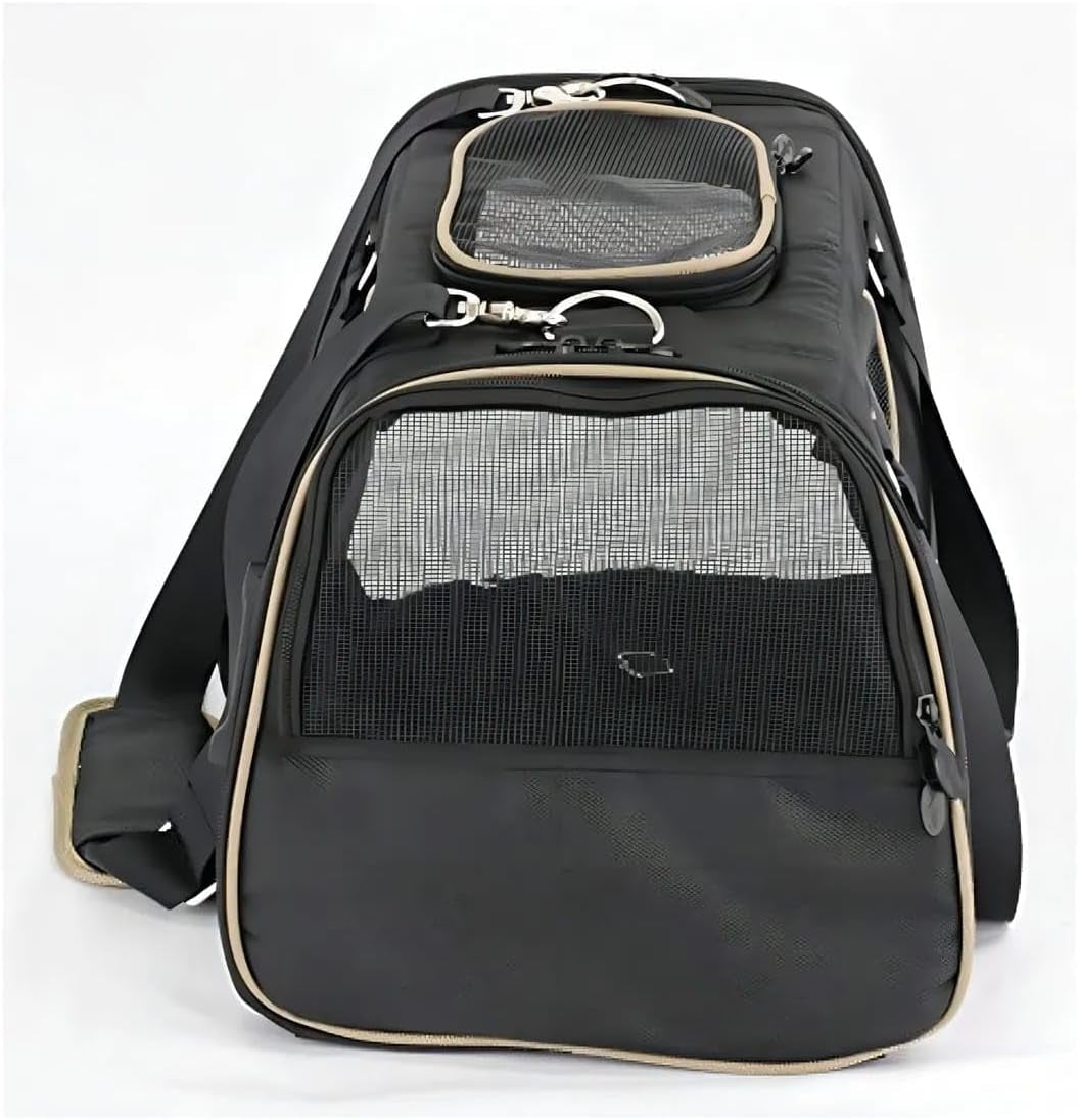 Commuter Pet Carrier &amp; Car Seat Black
