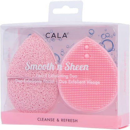 FACIAL EXFOLIATORS DUO (PINK)