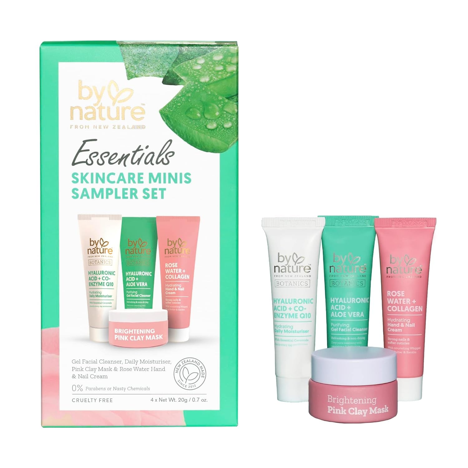 Essentials Skincare Minis Sampler - Travel Size Skincare Gift Set &amp; Kits